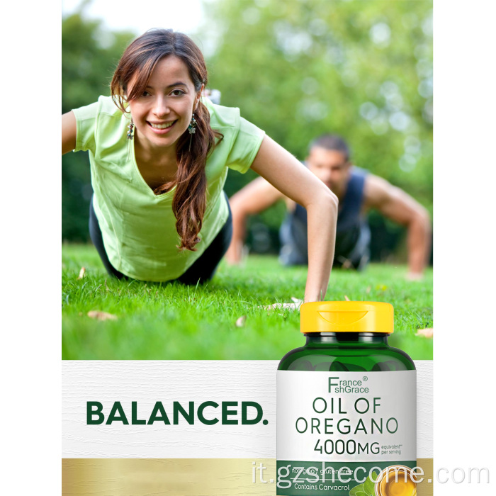 L'integratore Shecome Oregano Oil 4000mg sostiene la salute